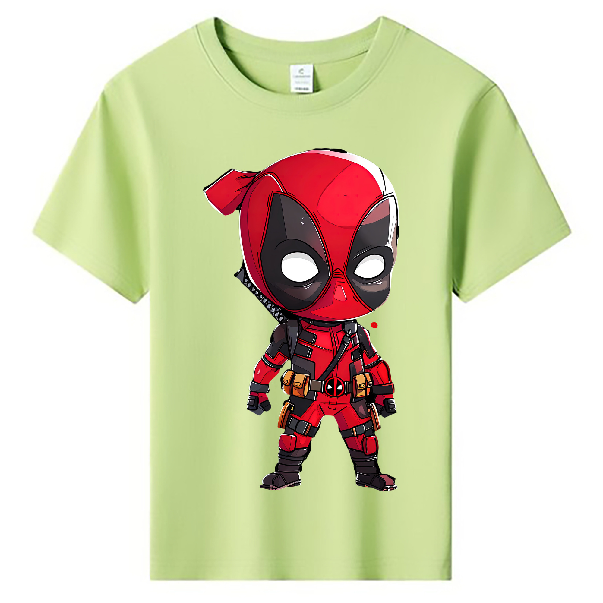 （画像用） Deadpool デッドプール 綿100％キッズTシャツ（フロントプリント）